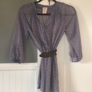 Mossimo shirt with belt